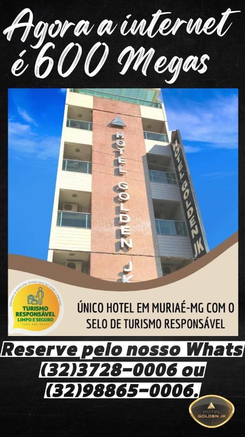 Muriaé Hotel Golden Jk מראה חיצוני תמונה