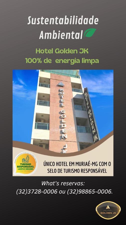 Muriaé Hotel Golden Jk מראה חיצוני תמונה